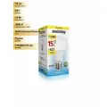 (10 шт.) Светодиодная лампочка Smartbuy ЛОН A60 E27 15W(1200lm) 3000K 2K 119x60 SBL-A60-15-30K-E27 Нейтральный белый. Цоколь E27