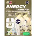 GU ENERGY GU Original Energy Gel 20mg caffeine 8 x 32 г, Ваниль