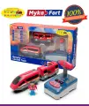 Набор конструктора MykaFort (МикаФорт). Красный скорый поезд на радиоуправлении