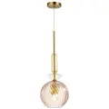4862/1 PENDANT ODL21 373 розовый/золото Подвес E27 1*60W BELLA