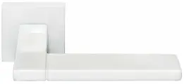 YSTAD, ручка дверная межкомнатная на квадратной накладке MH-47-S6 W , цвет- белый