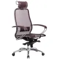 Компьютерное офисное кресло Metta Samurai S-2.04 Темно-бордовое