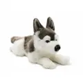 Реалистичная мягкая игрушка Leosco Хаски, 40 см