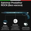 Ружье SALVIMAR PREDATHOR ROCK 40 см, пневмат, гарпун 7 мм