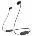 Наушники Sony WI-C100, Bluetooth, внутриканальные, черный [wi-c100/bz]