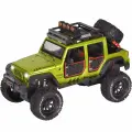 Детская машинка 1:24 модель внедорожника JEEP WRANGLER Звуковые и световые эффекты / игрушки для детей подарок Джип