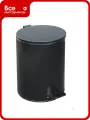 Урна с педалью Титан Мета 15л, черный 4607078088235