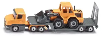Игровой набор Siku 1616, грузовик с фронтальным погрузчиком, металл, пластик
