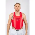 Жилет защитный для единоборств Reyvel (Красный, L)