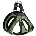 Шлейка для собак Hilo Comfort 36-40 см, сетчатый текстиль, оливковая Hunter VLT-69797