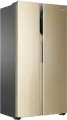 Холодильник HAIER HRF-541DG7RU золотистый (FNF, Side by Side, инвертор)
