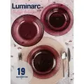 Столовый набор Luminarc Идиллия Лилак 19 предметов (O0202)