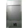Рольставни в санузел 580х1600 серые (сантехнические) механические.
