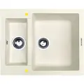 Кухонная мойка Zigmund & Shtain RECHTECK 600.2 камен. соль