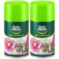 Сменный баллон для освежителя воздуха Master Fresh (для AirWick и Glade) Цветочный рай, 250 мл, 2 шт.