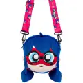 Сумка кросс-боди Miraculous, фактура бархатистая, Леди Баг