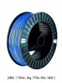 Синий ABS пластик для 3D принтеров и ручек 1.75мм 2кг