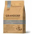Сухой корм Grandorf для взрослых собак средних и крупных пород с кроликом и индейкой, 3 кг