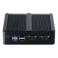 Компьютер Hiper NUGCJ6412 (NUG C) платформа ПК/ Nettop HIPER NUG, Intel Celeron J6412, 1*DDR4 SODIMM, Intel UHD 600 (VGA + HDMI), 2*USB2.0, 2*USB3.0, 2*COM, 2*LAN, 1*2.5HDD, WiFi, VESA (безвентиляторный)