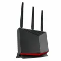 Роутер беспроводной Asus RT-BE86U BE6800 100/1000/2500/10000BASE-T черный
