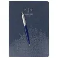 Подарочный набор: Шариковая ручка Parker Jotter K60 и Ежедневник недатированный, синий R0033170