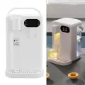 Диспенсер для мгновенной подачи горячей воды с замком от детей, регулируемый, 12 температур, быстрый нагрев, противоскользящий, водонагреватель для стола, 3 л, белая вилка UK 220-240 В