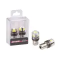 Светодиодные лампы Optima Premium оникс белые P21W(BA15S) 5500K 650Lm 12V (2 лампы)
