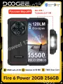 Смартфон Doogee Fire 6 Power Dual Flashlight 15500mAh 20GB(8+12) 256GB,50MP