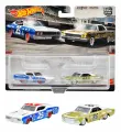 Машинка коллекционная Mattel Hot Wheels Premium 2 Pack 69 Ford Torino Talladega & 66 Chevelle