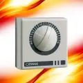 Терморегулятор Cewal RQ10, для радиаторного/инфракрасного/кондиционирования, накладной, проводной