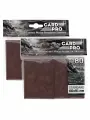 Коричневые протекторы Card Pro Matte 160 шт. 66x91 мм - для карт MTG, Pokemon