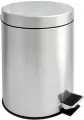 Урна с механизмом поднятия крышки Solinne, Н102, хром, 5 л, 22х22х29 см