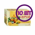 Чай Азерчай Свежесть природы зеленый с лимоном и мятой 20 пак.*1,8 гр (комплект 10 шт.) 2760537