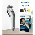 Philips Домашняя машинка для стрижки волос QC5130, 11 уровней регулировки длины, серебристый