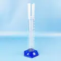 Цилиндр мерный 5drops 3-250-2, 250 мл, стекло, с пластиковым основанием, с носиком, градуированный