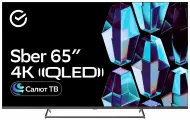 Телевизор Sber SDX-65UQ5231 65 QLED, 4K UltraHD 3840х2160, 60 Гц, Смарт ТВ (Салют ТВ)