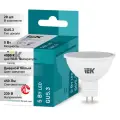 (20 шт.) Светодиодная лампочка IEK MR16 5Вт 230В 4000К GU5.3