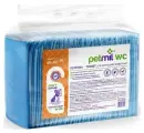 PETMIL WC Пеленка-туалет гелевая впитывающая для домашних животных 60*60, 30 штук