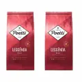Кофе Poetti Leggenda Ruby, арабика, средняя обжарка, 2 упаковки по 1кг