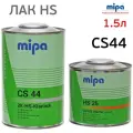 Лак Mipa HS CS44 Klarlack (1л+0.5л) керамический, комплект (автомобильный керамолак)