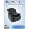 Кресло Incwell Premium Electro реклайнер с электроприводом и раскладкой до 180 градусов