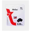 Карта памяти Netac 128GB MicroSD P500 Eco Class 10 UHS-I без адаптера NT02P500ECO-128G-S