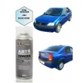 Краска RENAULT LOGAN, код 61G, ALBASTRU EGEE, автомобильная эмаль FixPaint Spray в аэрозольном баллончике 520 мл