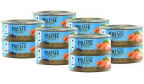PRIME MEAT CAT GRAIN FREE беззерновые для взрослых кошек с курицей и лососем в желе (100 гр х 12 шт)