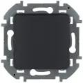 Переключатель одноклавишный (Антрацит) 10AX, 250В, Legrand INSPIRIA (комплект 8шт)