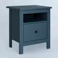 Тумба прикроватная сага с 1 ящиком, размер 51х62х41см, цвет Бирюзовый