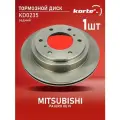 Тормозной диск Kortex для Mitsubishii Pajero III / IV задн. вент.(d-300mm) OEM 92135100, 92135103, DF7061S, KD0235, MR418067, R6119