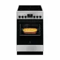 Электроплита Electrolux LKR540266X, 4 конфорки, электрическая духовка, конвекция, нержавеющая сталь