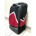 Хоккейный баул на колесах Взрослый PRO, красного цвета, 86х50х40см