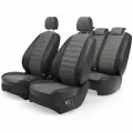 Чехлы на сиденья Kia Soul 2 2014-2019 (Экокожа) Серия PRO